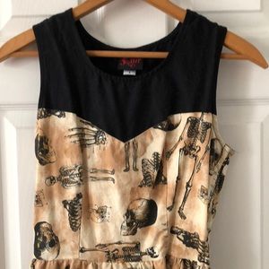 ModCloth skeleton dress